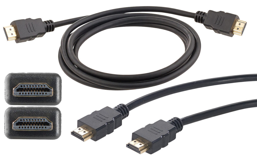 High-Speed-HDMI-Kabel für 4K,3D & Full HD, HEC, schwarz, 2m