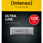 Ultra Line USB-3.0-Speicherstick mit 128 GB, silber