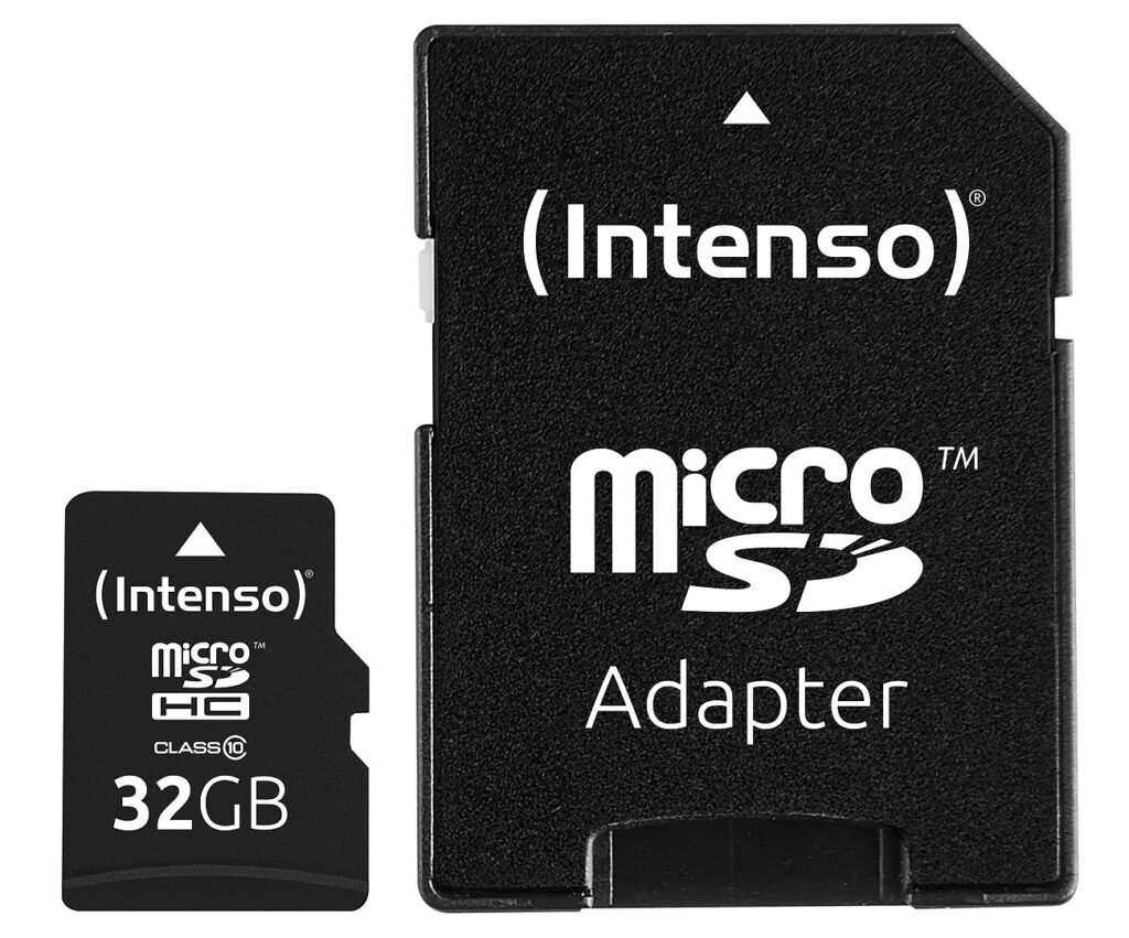 microSDHC-Speicherkarte 32 GB,  Class 10, inkl. SD-Adapter