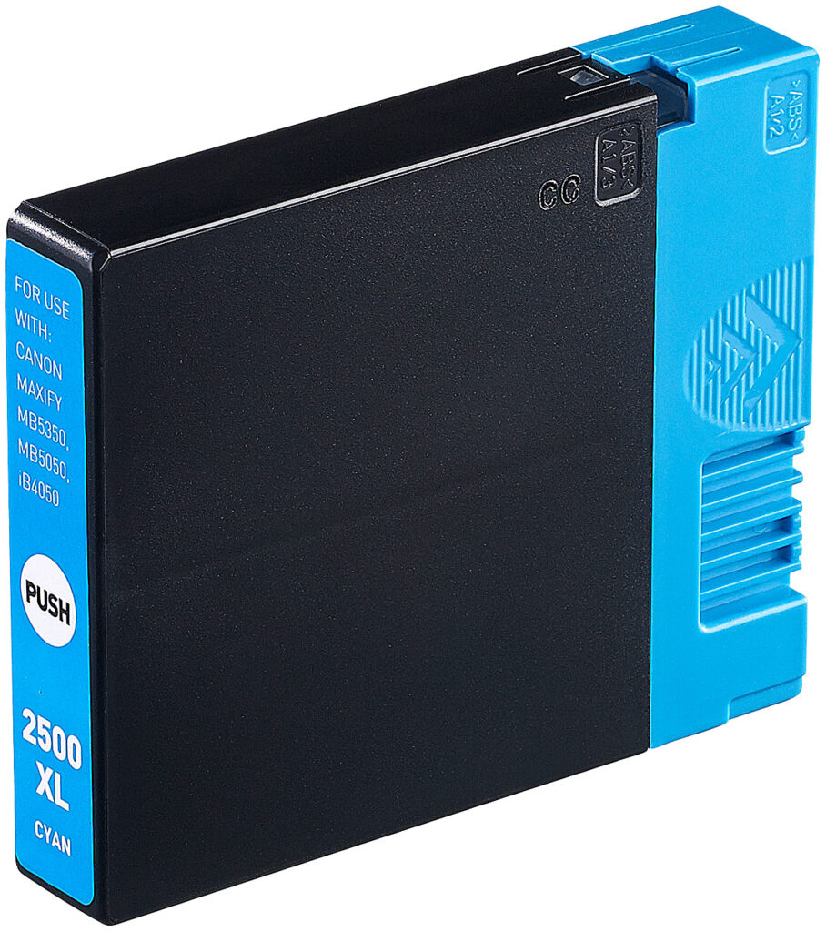 Patrone für CANON (ersetzt PGI-2500XL C), cyan