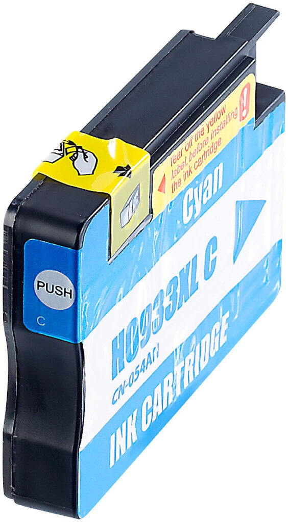 Patrone für HP (ersetzt CN054AE, No.933XL), cyan