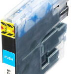 Tintenpatrone für Brother (ersetzt LC985), cyan