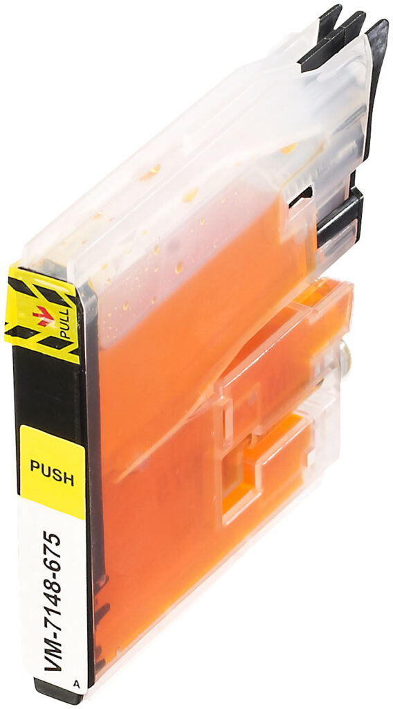 Tintenpatrone für Brother (ersetzt LC985), yellow