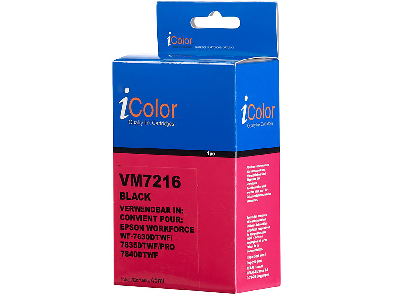 Patrone für Epson (ersetzt 405XXL), black, 45 ml Patrone für Epson (ersetzt 405XXL), black, 45 ml