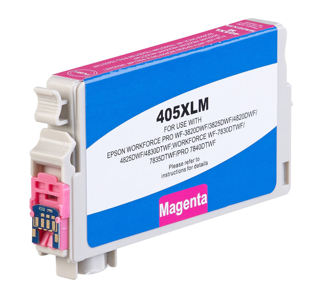 Tintenpatrone für Epson (ersetzt 405XL), Magenta, 19ml