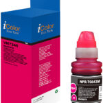 Nachfüll-Tinte für Epson, ersetzt Epson C13T664340, magenta (rot)