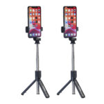 2er-Set 2in1-Smartphone-Stativ & Selfie-Stick bis 68 cm