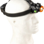 Akku-Stirnlampe, Gesten-Steuerung, Cree-T6-LED, 580 lm, 10 Watt, 2.200 mAh