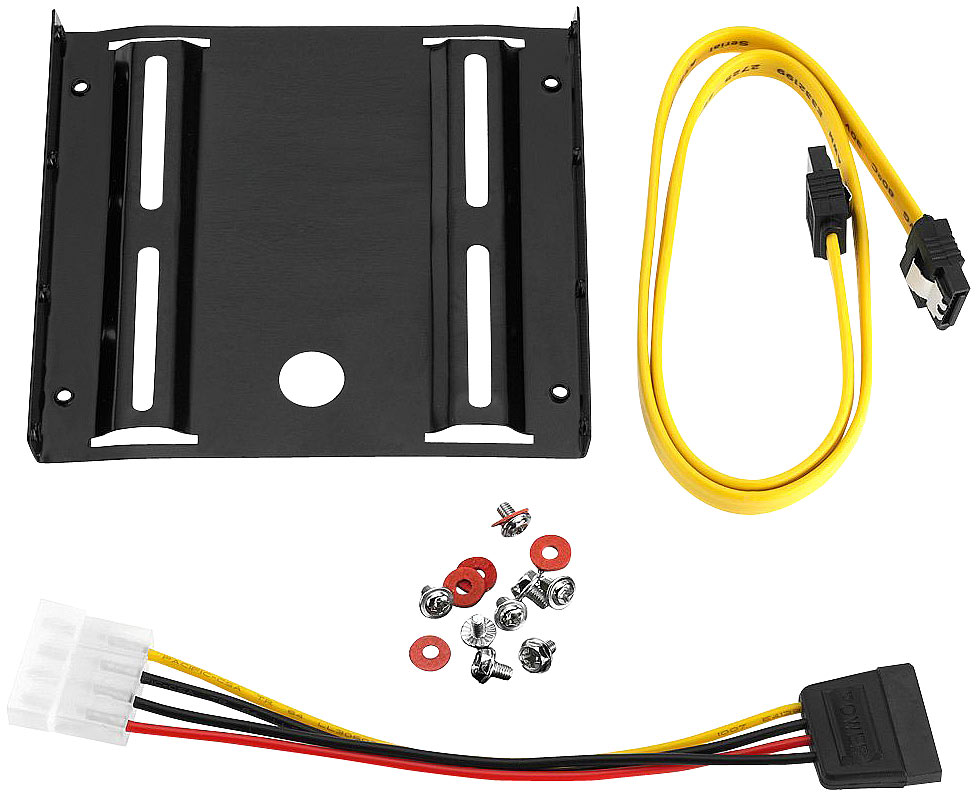 Einbau-Kit für SSDs und 2,5″-HDDs