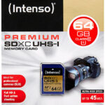 Premium SDXC-Speicherkarte 64GB, UHS-I, Class 10 / U1