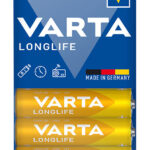 Longlife Alkaline-Batterie, Typ AAA / Micro / LR03, 1,5 Volt, 8er-Set