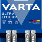 Ultra Lithium-Batterie, Typ AAA / Micro / FR03, 1,5 Volt, 4er-Set