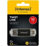 USB-Stick Twist Line 32 GB USB-C & USB-A