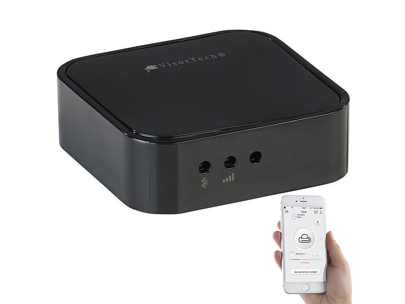 WLAN-Gateway für elektronische Tür-Schliesszylinder, App-Steuerung