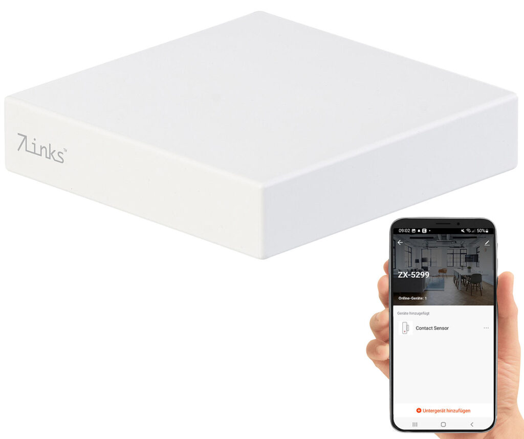 ZigBee-Gateway, Apple HomeKit-zertifiziert für ELESION-Geräte, LAN