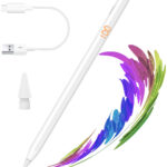 Aktiver Touchscreen-Eingabestift für iPad Air/mini/Pro, Palm Rejection