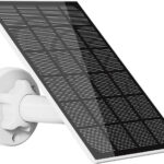 4er-Set Universal-Solarpanel für Akku-IP-Kameras, 3W, IP65
