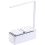 Intelligentes Pflanzen Anzucht System für zwei Pflanzen mit LED Licht Intelligentes Pflanzen Anzucht System für zwei Pflanzen mit LED Licht