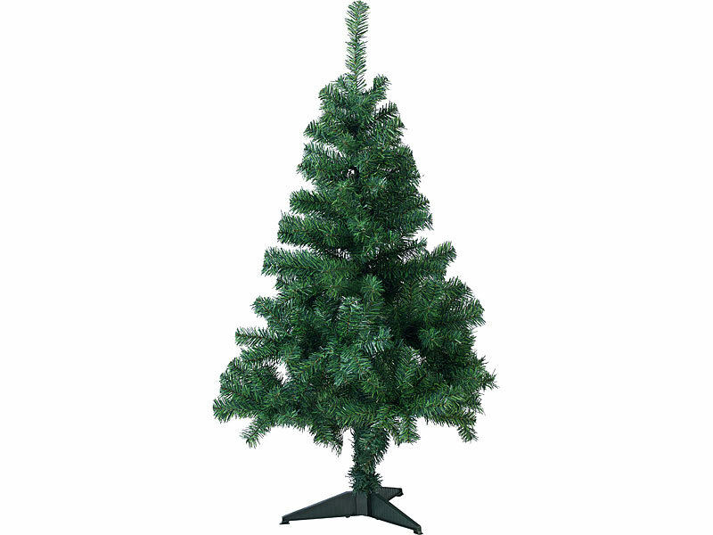 Künstlicher Weihnachtsbaum, 120 cm, 250 Spitzen, mit Ständer