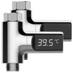2er-Set Armatur-Thermometer, LED-Display 360° drehbar, 0-100 °C 2er-Set Armatur-Thermometer, LED-Display 360° drehbar, 0-100 °C